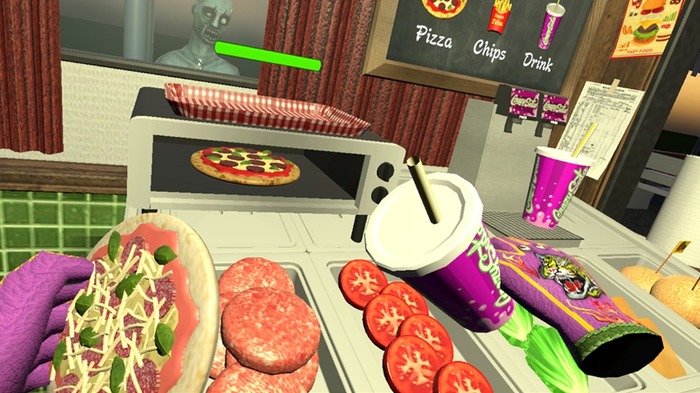 Q-Games初のVRゲーム『Dead Hungry』BitSummit出展決定！―ゾンビに美味バーガーを