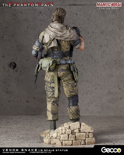 「MGSV:TPP ヴェノム・スネーク 1/6スタチュー」予約開始―徹底的に作り込まれた一品