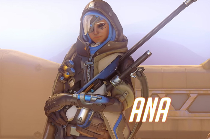 『オーバーウォッチ』の新ヒーロー「Ana Amari」がお披露目！―スナイパータイプのサポートキャラクター