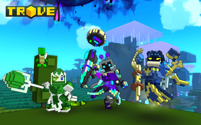 癒し系ボクセルMMO『Trove』のPS4/Xbox One版が発表！―3Dドット絵な世界で冒険＆創造