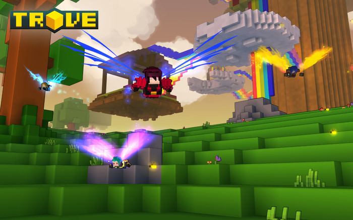 癒し系ボクセルMMO『Trove』のPS4/Xbox One版が発表！―3Dドット絵な世界で冒険＆創造