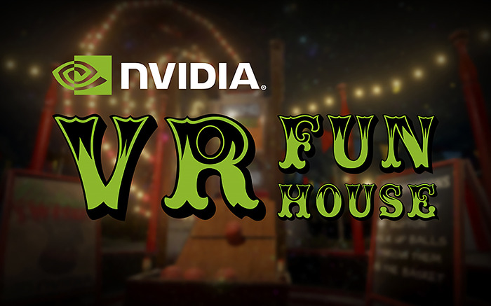 NVIDIAの技術を集約したVR体験ゲーム『VR Funhouse』が無料配信―バーチャルカーニバルで遊ぼう！