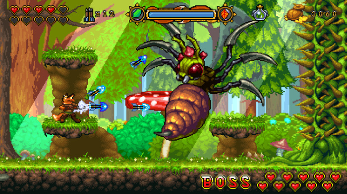 懐かしさ溢れるスーファミ風アクション新作『FOX n FORESTS』―任天堂NXでのリリースも目標に