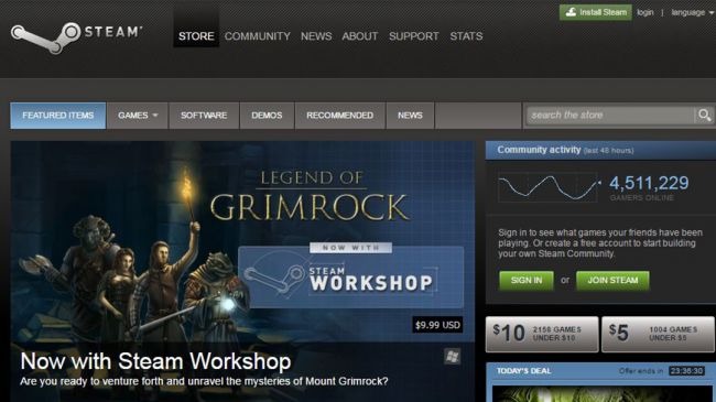 Steamトップページの2003年から現在までの変遷！―あなたはいつから使い始めた？