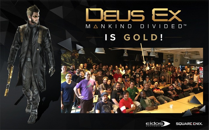 サイバーパンクRPG最新作『Deus Ex: Mankind Divided』が開発完了！