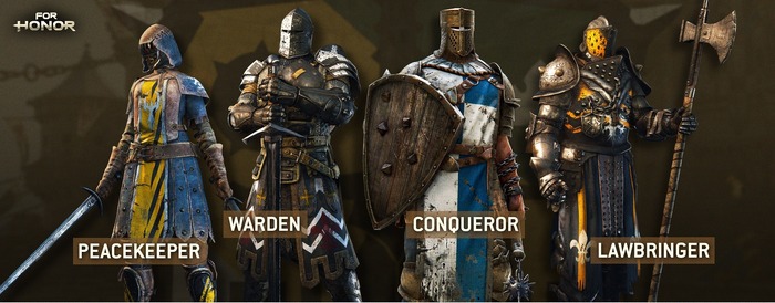 『For Honor』各派閥クラスとゲームモードの情報が公開―カスタマイズ要素も