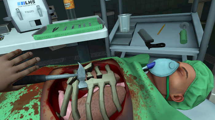 PS VR対応の手術シム『Surgeon Simulator: ER』が海外配信！―ヤバすぎる実写再現映像も