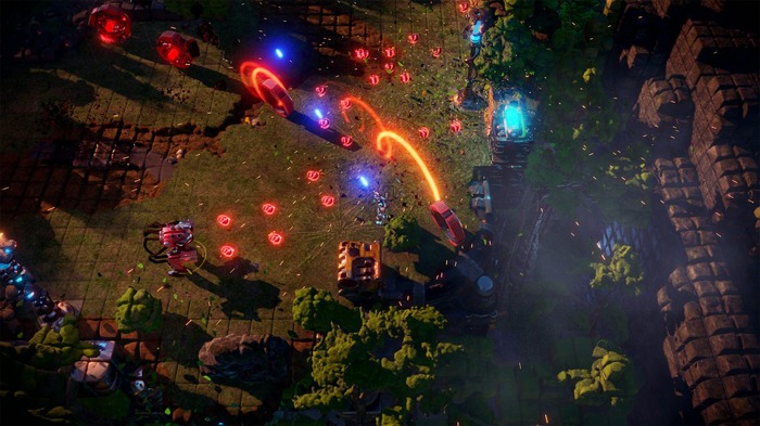 高速シューター『Nex Machina』プレイ映像！―『スマッシュT.V.』開発者と『RESOGUN』開発元のコラボ