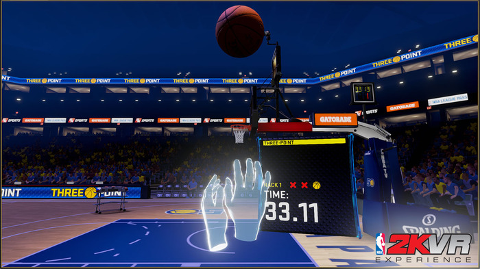 VRでバスケしようぜ！PS4『NBA 2KVR エクスペリエンス』リリース―他のデバイスには後日配信