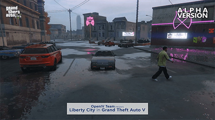 PC版『GTA 5』向けリバティーシティ追加Mod最新ショット！違和感が無い…