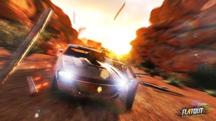 レーシングゲーム注意！『FlatOut 4』ローンチトレイラー―ドライバーも飛び出すゲームプレイ