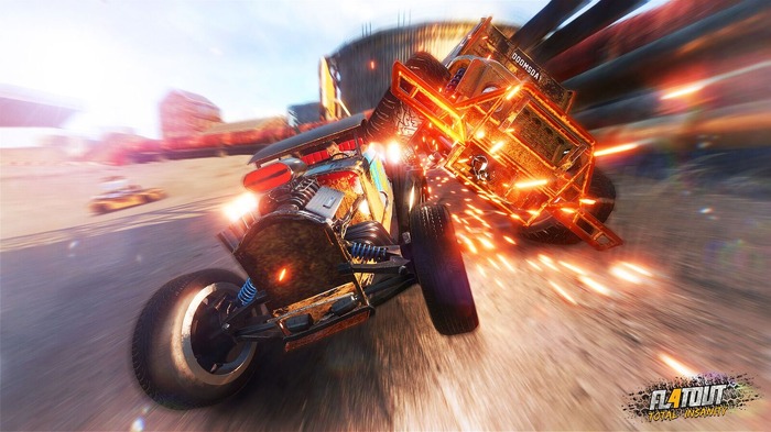 レーシングゲーム注意！『FlatOut 4』ローンチトレイラー―ドライバーも飛び出すゲームプレイ