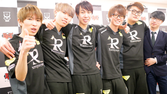 Rampageの「Ramune」「YutoriMoyasi」が想い明かす―LJL 2017 Spring Split Final優勝インタビュー