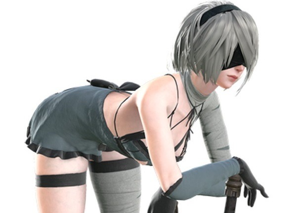 あまりにセクシーな2B…『ニーア オートマタ』過去作コスチューム/闘技場DLC発表！