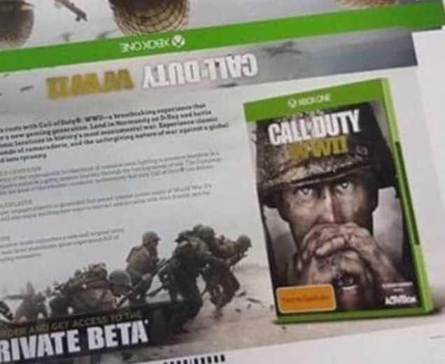 噂： 『Call of Duty: WWII』販促資料から発売日やβテストの存在が浮上…Co-opも搭載か