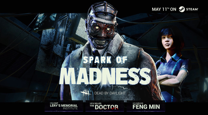 『Dead by Daylight』新チャプター「SPARK OF MADNESS」が近日配信！