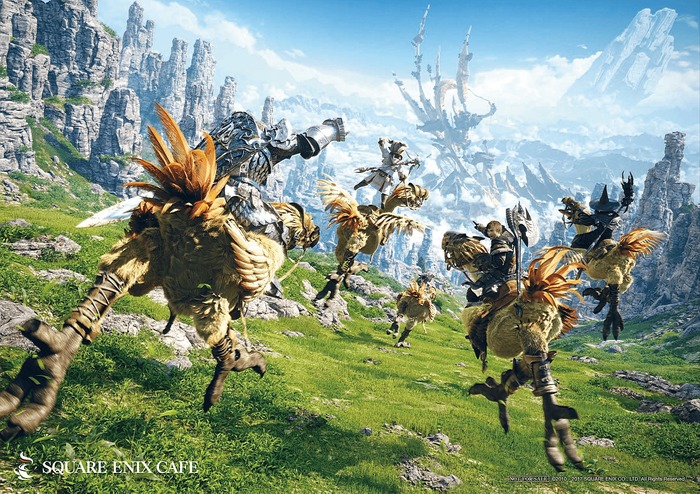 『紅蓮のリベレーター』発売記念コラボ！「SQUARE ENIX CAFE」を『FFXIV』アートが彩る─大川ぶくぶ描き下ろしグッズも