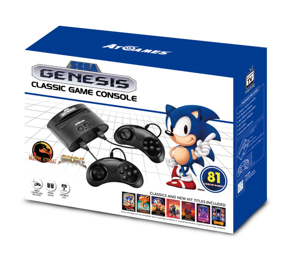 海外版メガドライブ新型「Sega Genesis Flashback」発表―ソフト80本以上内蔵、携帯機も【UPDATE】