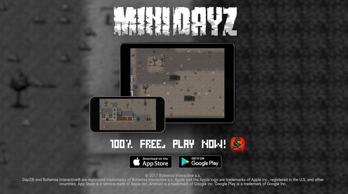 『DayZ』の2Dスピンオフ『Mini DAYZ』がモバイル向けにリリース！