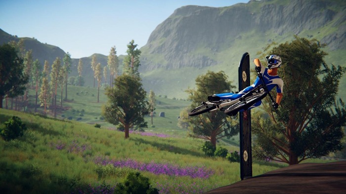 高速ダウンヒルゲーム『Descenders』発表！―プロシージャル生成の環境を爆走