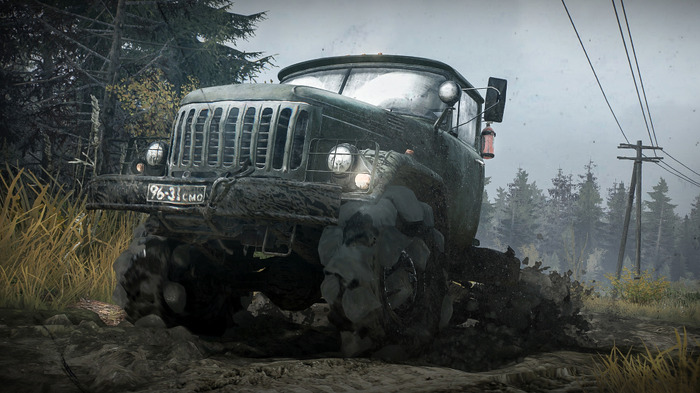 泥濘走行トラックシム新版『Spintires: MudRunner』発表！―コンソールでも発売予定