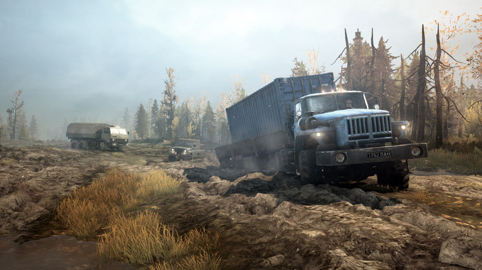 泥濘走行トラックシム新版『Spintires: MudRunner』発表！―コンソールでも発売予定