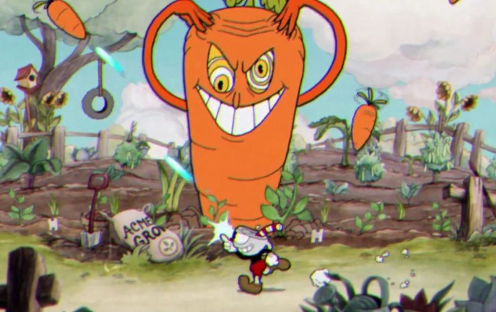 レトロ風アクション『Cuphead』海外ゲーム映像！このグラフィック…クセになる