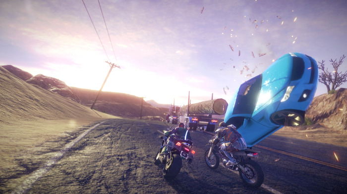 格闘バイクレース『Road Redemption』の正式リリース日が決定！―アクション満載新トレイラーも披露