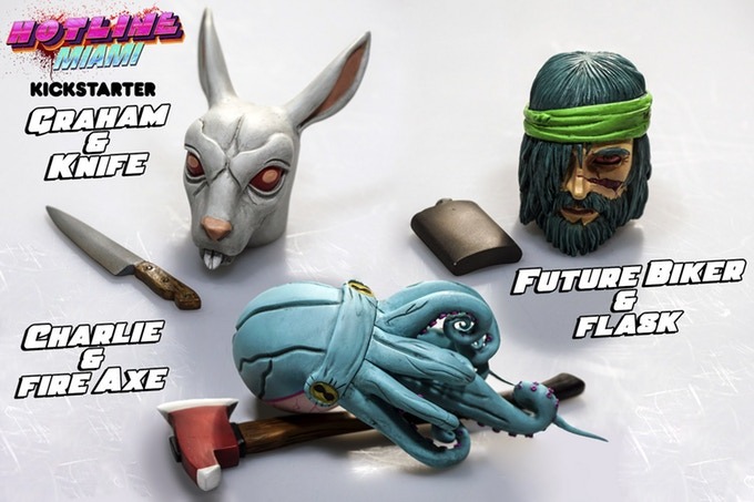 『Hotline Miami』の「Mafia Thug」フィギュアのキックスターター開始！新規デザインのJacketも