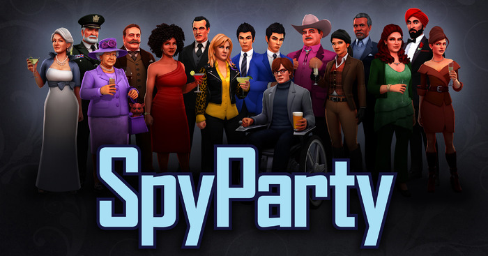 開発期間約8年の『SpyParty』が近日Steam早期アクセス！―スパイとスナイパーによる1vs1