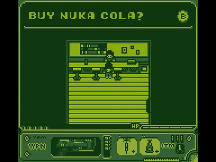 もし『Fallout: New Vegas』が1992年に発売していたら―キャラの台詞もGB風に！