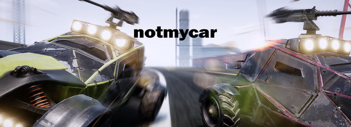 車版バトルロイヤル『notmycar』が開発中！ パラシュートで降り立ちカーバトル