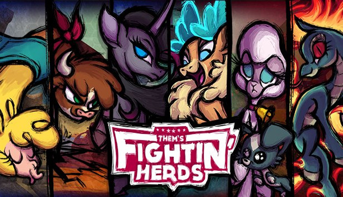 マイリトルポニー風格ゲー『Them's Fightin' Herds』配信日決定！『ブレイブルー』などともコラボ