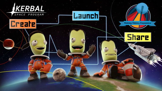 宇宙開発シム『Kerbal Space Program』拡張「Making History Expansion」配信日決定！