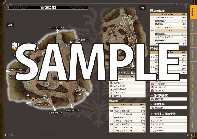 『モンハン：ワールド』シリーズおなじみの「公式データハンドブック」が4種同時発売！