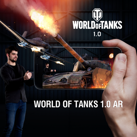 戦車を心ゆくまでARで愛でられる！「World of Tanks 1.0拡張現実AR体験」リリース