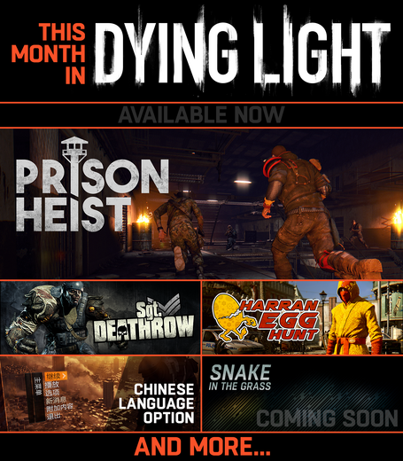 『Dying Light』無料の新モード「Prison Heist」が登場！緊張感に満ちた紹介映像も公開