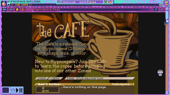 90年代インターネットシム『Hypnospace Outlaw』発表！ オンライン世界の秩序を維持せよ