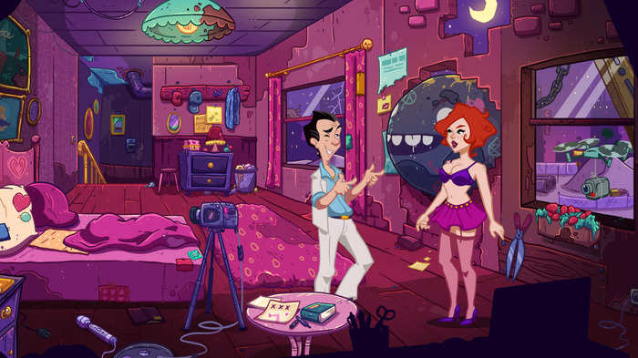 大人向けADVシリーズ最新作『Leisure Suit Larry - Wet Dreams Don't Dry』発表！