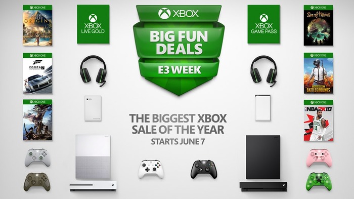 MicrosoftがE3に合わせたXboxビッグセールを海外向けに予告！