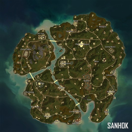 『PUBG』新マップ“Sanhok”がテストサーバーに登場！正式配信は6月22日に