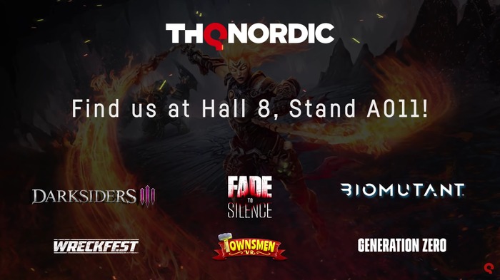 THQ Nordicがgamescom 2018の展示タイトルを発表、2つの未発表タイトルも