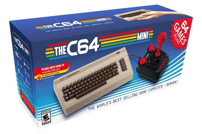 コモドール64のミニ版「THEC64 Mini」正式な北米展開が決定―64タイトル収録で10月より発売