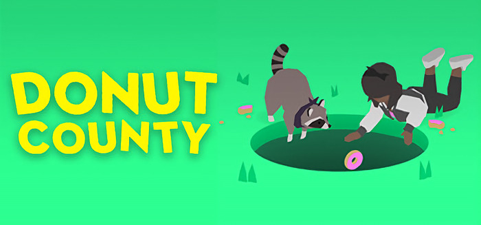 「穴」があらゆる物を飲み込む物理パズル『DONUT COUNTY』配信日決定！