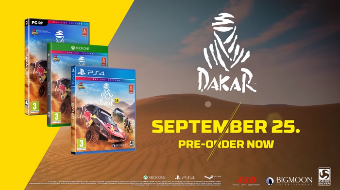 オープンワールドラリーレース『Dakar 18』2週間の発売延期を発表―新トレイラーを公開