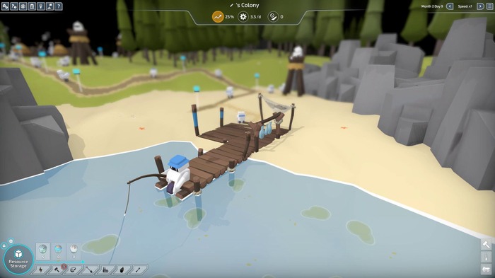 地球を脱出したかわいいロボット達による街づくりシム『The Colonists』配信開始！