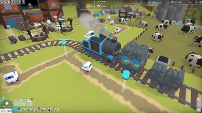 地球を脱出したかわいいロボット達による街づくりシム『The Colonists』配信開始！