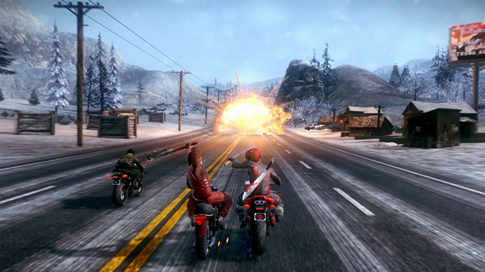 格闘バイクレースゲーム『Road Redemption』海外PS4/スイッチ版配信開始！