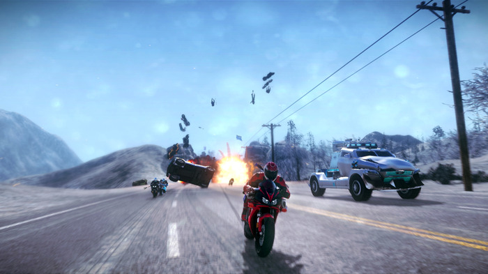 格闘バイクレースゲーム『Road Redemption』海外PS4/スイッチ版配信開始！