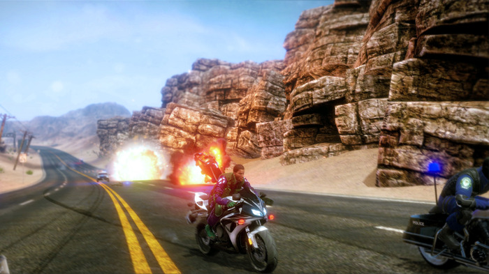 格闘バイクレースゲーム『Road Redemption』海外PS4/スイッチ版配信開始！